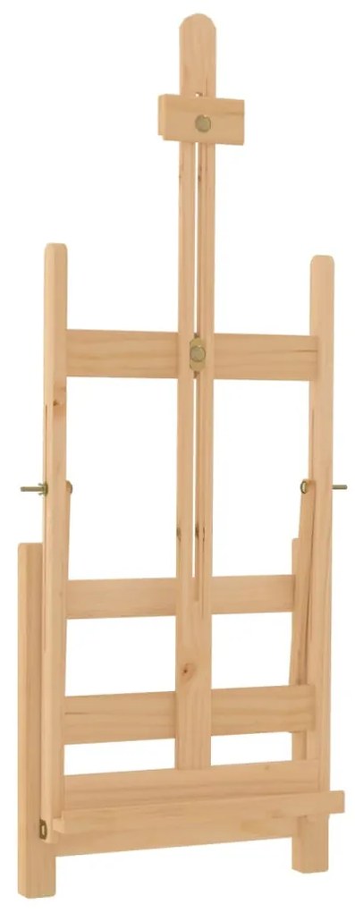 Cavalete de mesa 29,5x33x80 cm madeira de pinho maciça
