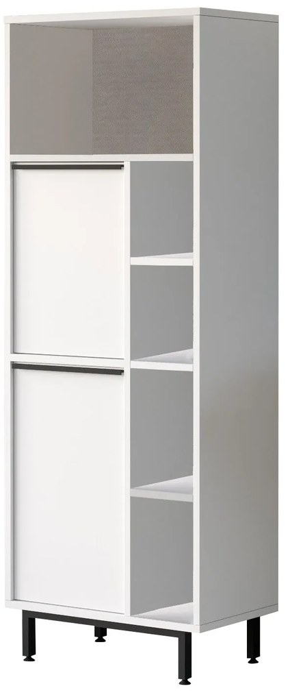 Armário de Casa de Banho ON10C – Branco – 60x161,6x35,5 cm
