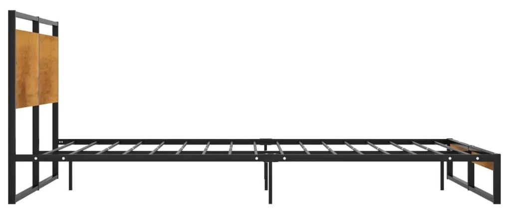 Estrutura de cama 120x200 cm metal