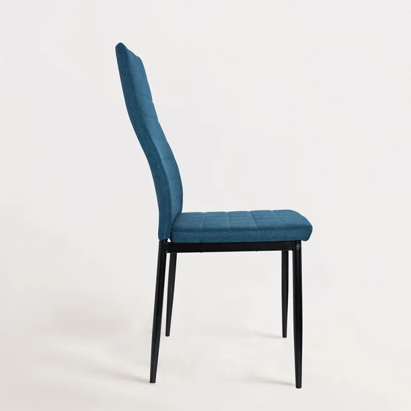 Pack 4 Cadeiras Lauter Tecido - Verde-azulado