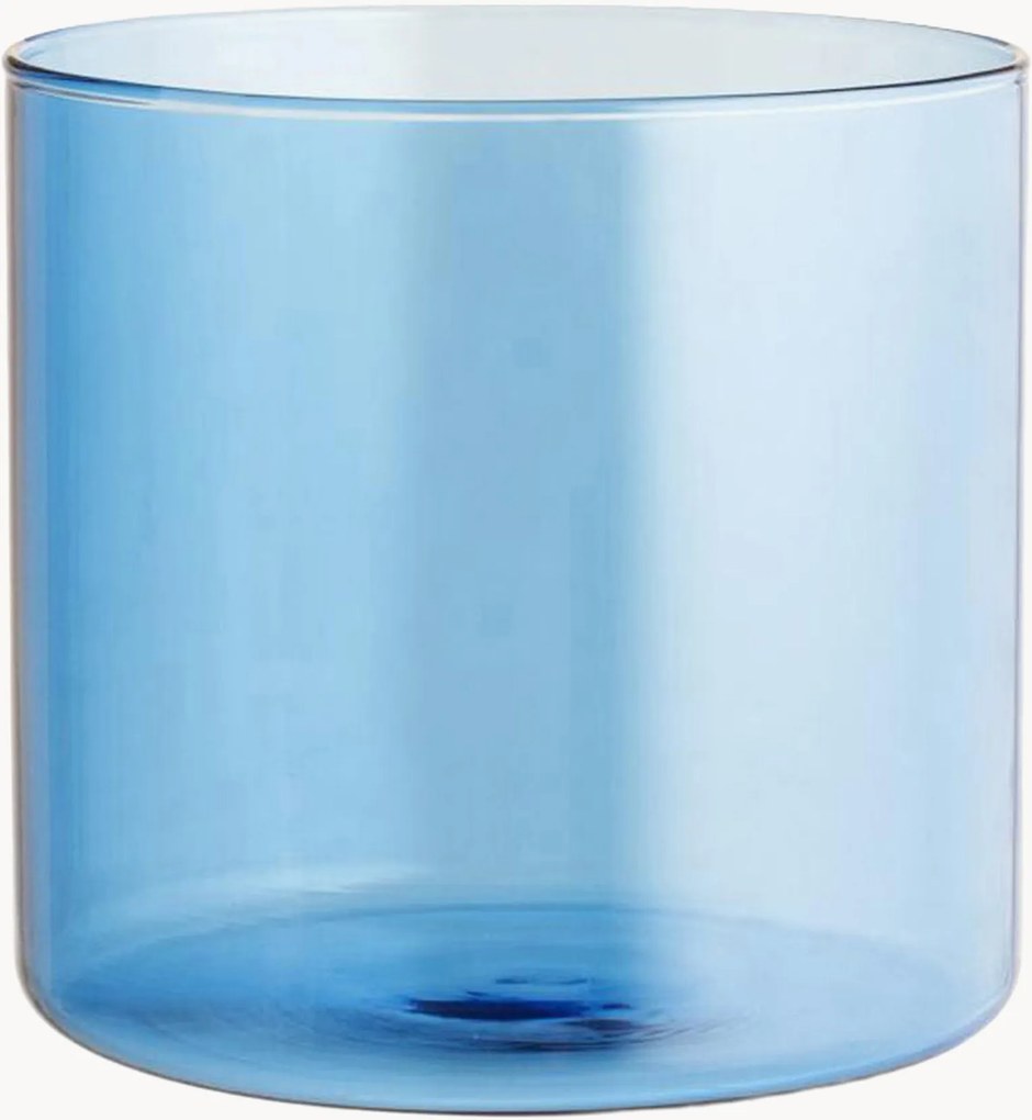 Copos em vidro borossilicato Daylight Blue, conjunto de 2