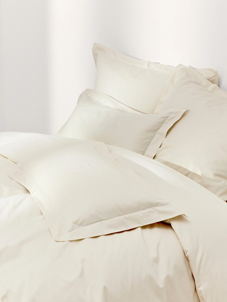 Capa de edredão em cetim de algodão Premium