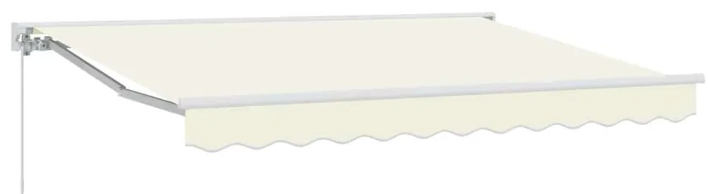 Toldo Retrátil Manual Creme 250x200 cm