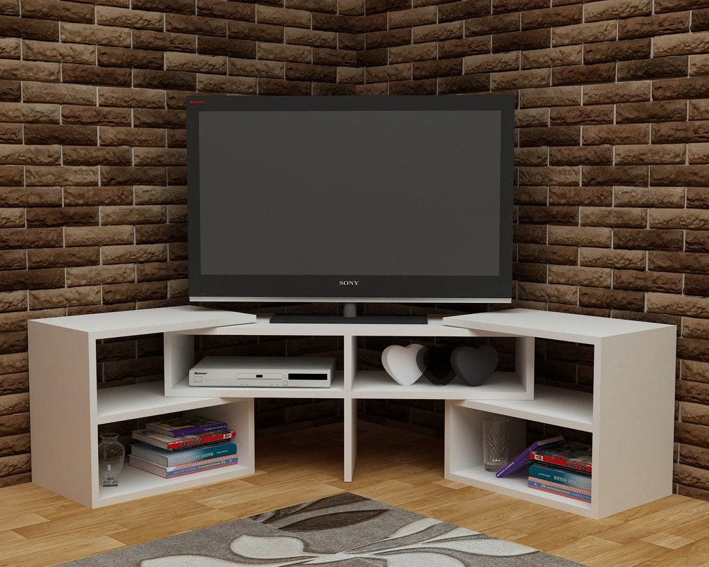 Móvel TV Care – Branco – 136,8 cm x 40 cm x 29,5 cm