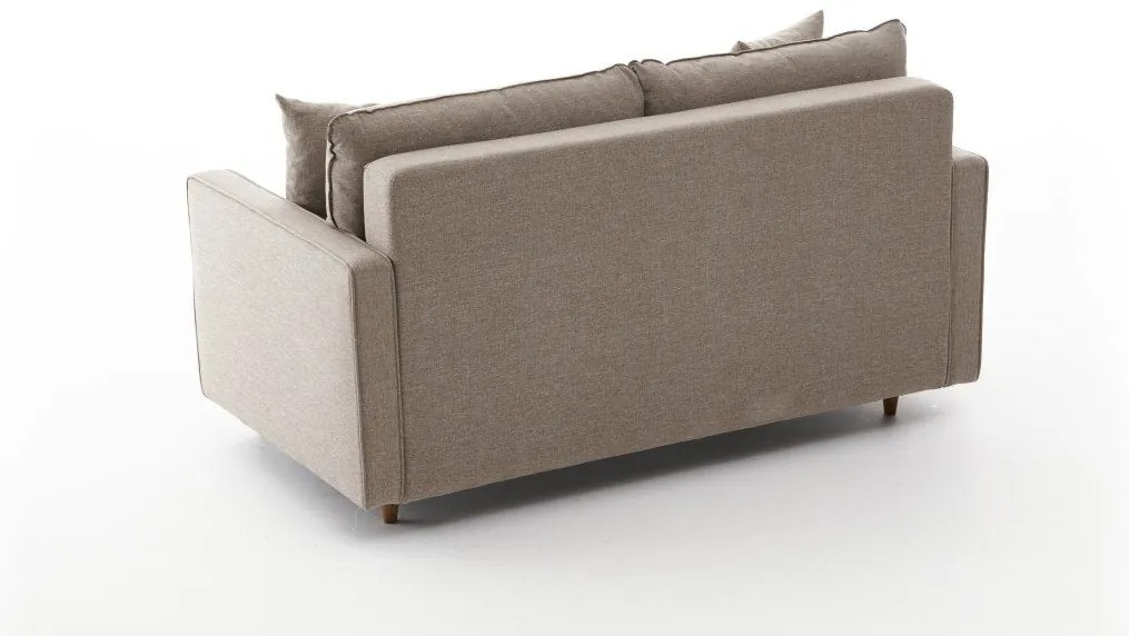 Sofá de 2 Lugares Eva – Creme – 155 cm x 82 cm x 90 cm