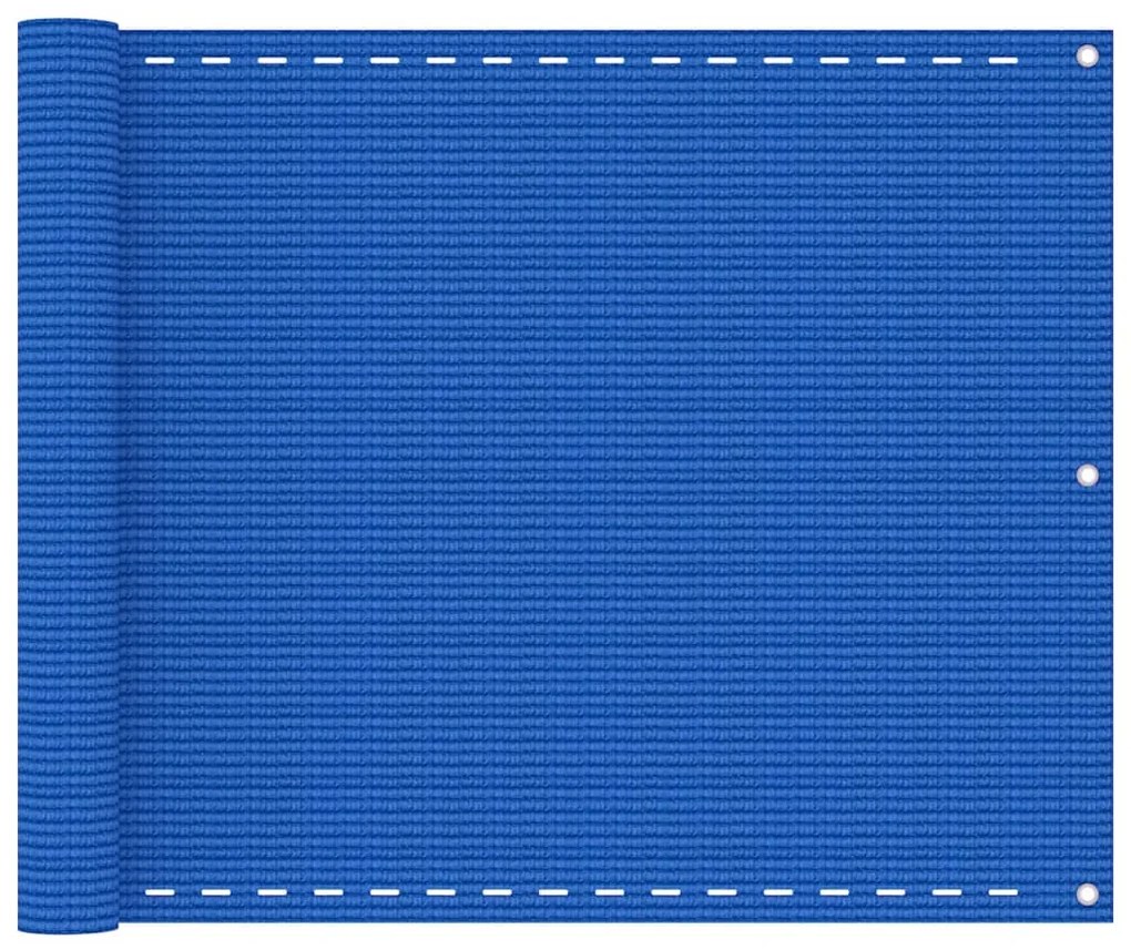 Tela de varanda 75x500 cm PEAD azul