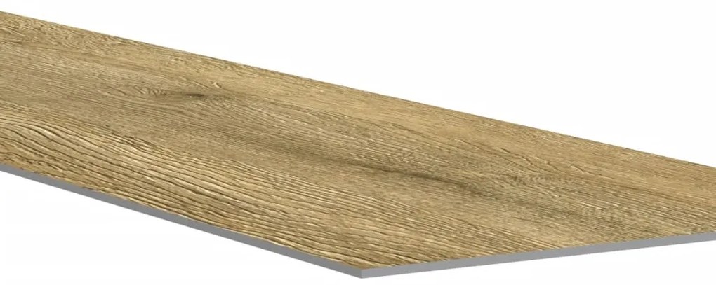Painel de parede c/ aspeto de madeira 4,12 m² PVC castanho