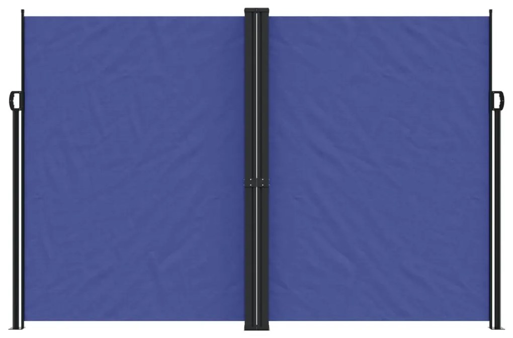 Toldo lateral retrátil 220x1000 cm azul