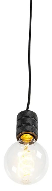 Candeeiro de suspensão moderno preto - Cavalux Moderno