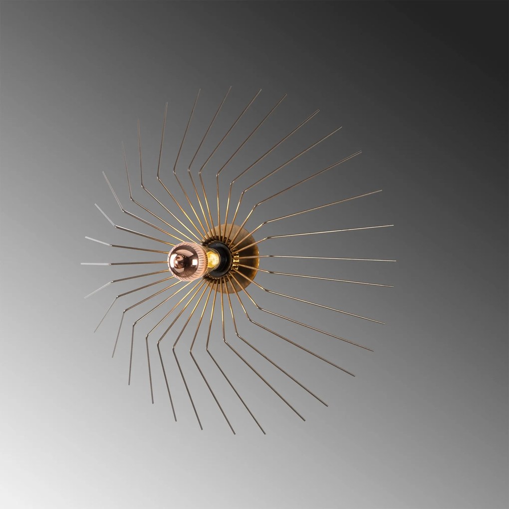 Candeeiro de Parede Istanbul - Cobre - 60 x 60 x 16 cm