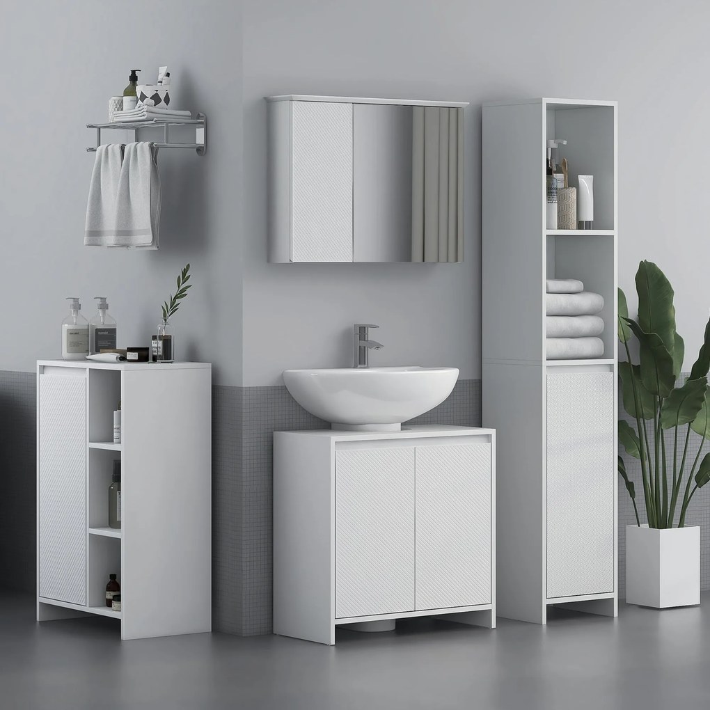 Armário Moderno – Modelo Nancy – 53x30x80 – Armazenamento Vertical – B