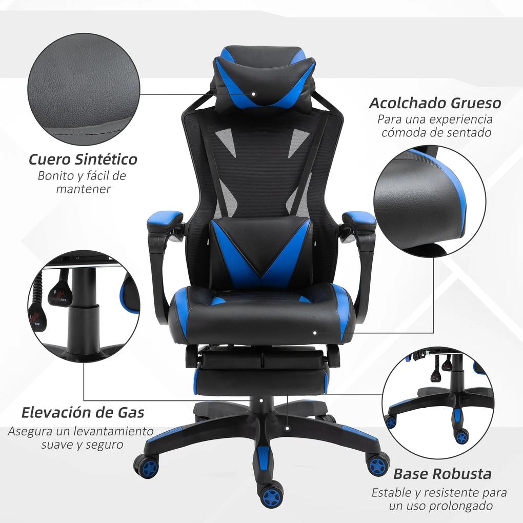 Vinsetto Cadeira Gaming Ergonómica Cadeira Gaming para Escritório com