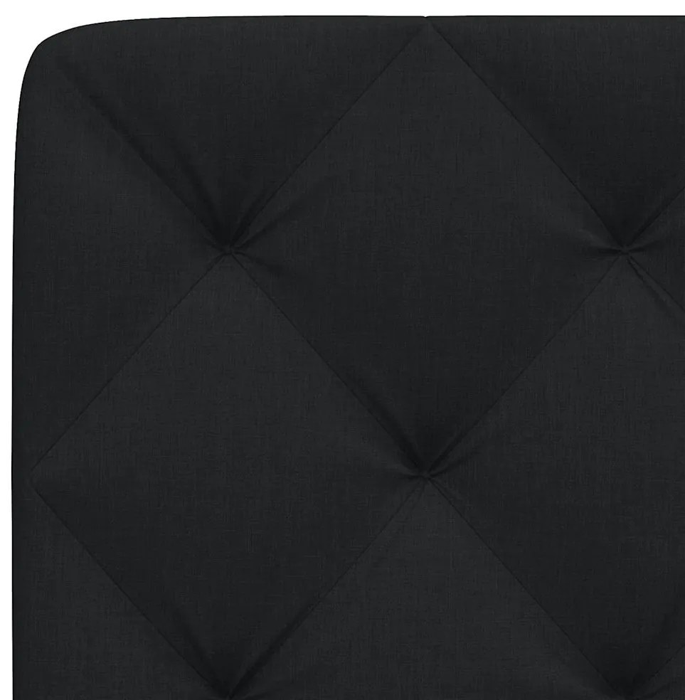 Almofadão de cabeceira 180 cm tecido preto