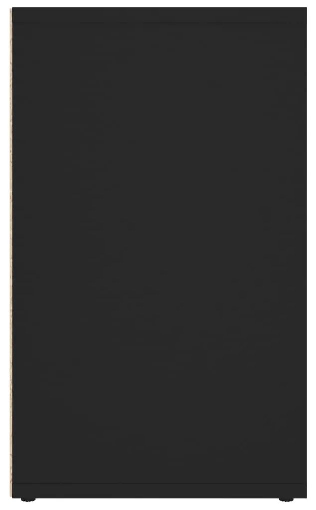 Sapateira 52,5x30x50 cm preto