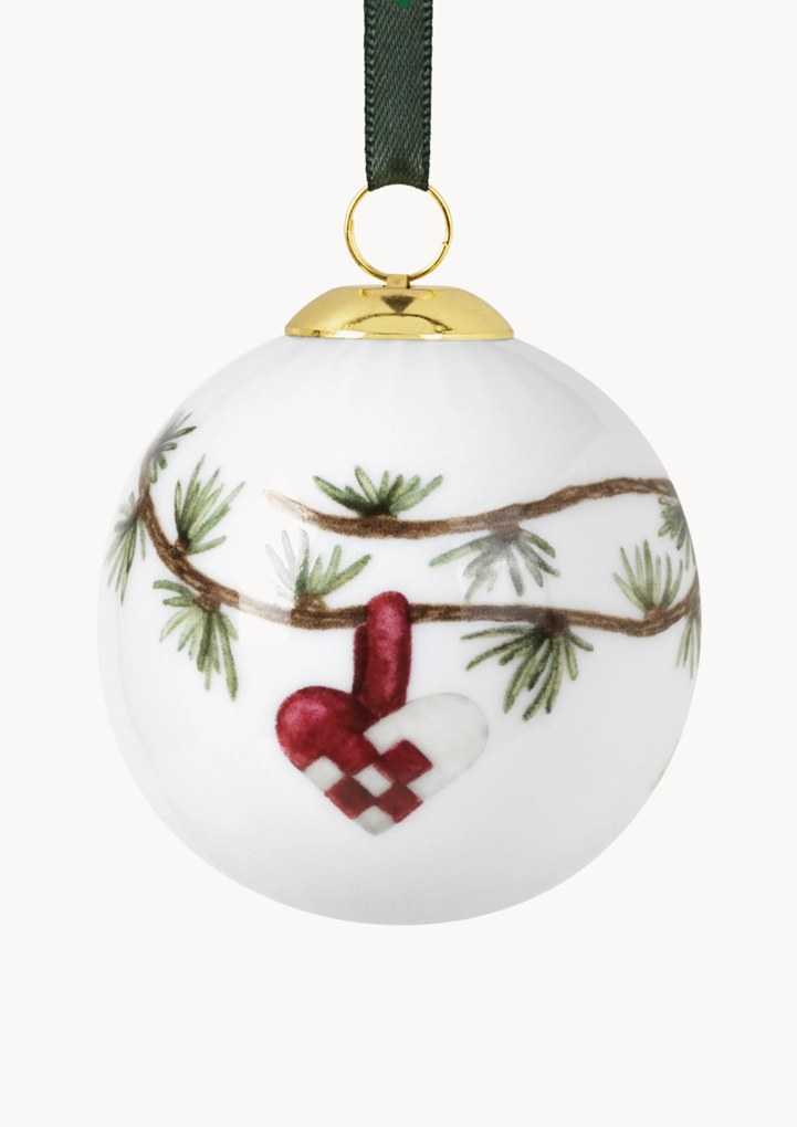 Bola de Natal em porcelana Hammershøi