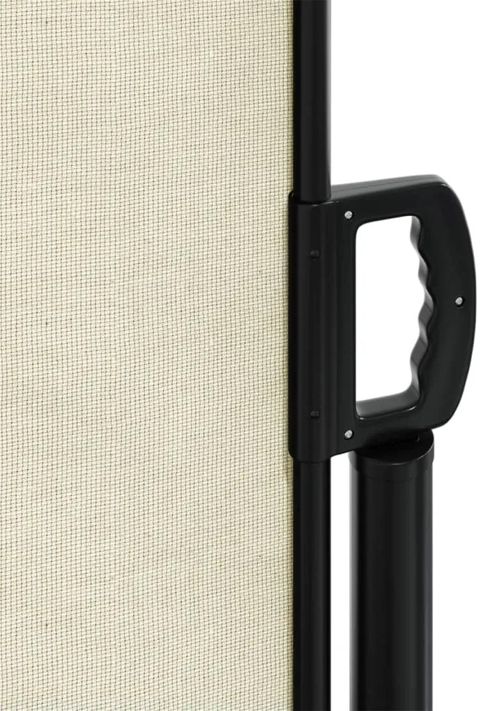Toldo lateral retrátil 140x1000 cm creme