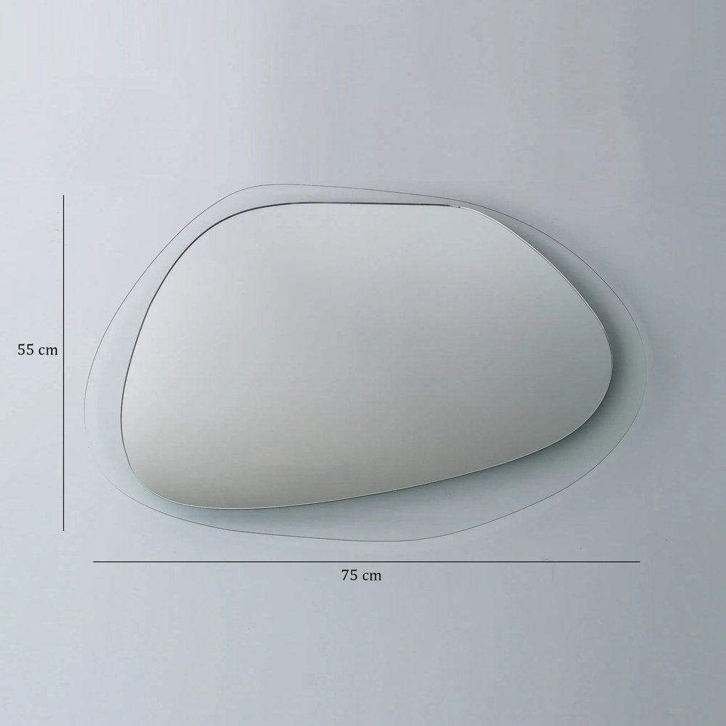 Espelho Aqua – Transparente – 75 cm x 55 cm