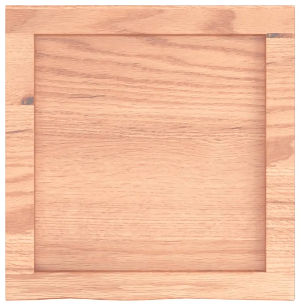 Prateleira de parede 40x40x(2-4) cm carvalho tratado castanho