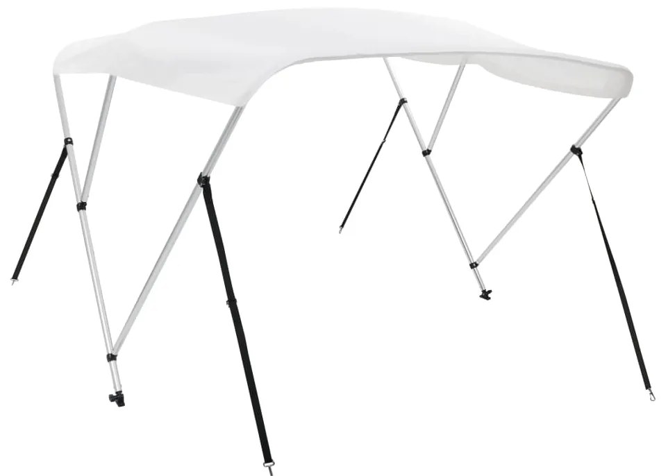 Toldo em 3 arcos Bimini 183x196x137 cm branco