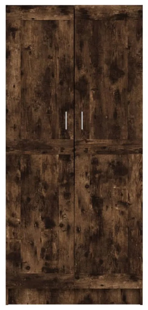Roupeiro 82,5x51,5x180 cm derivados de madeira carvalho fumado