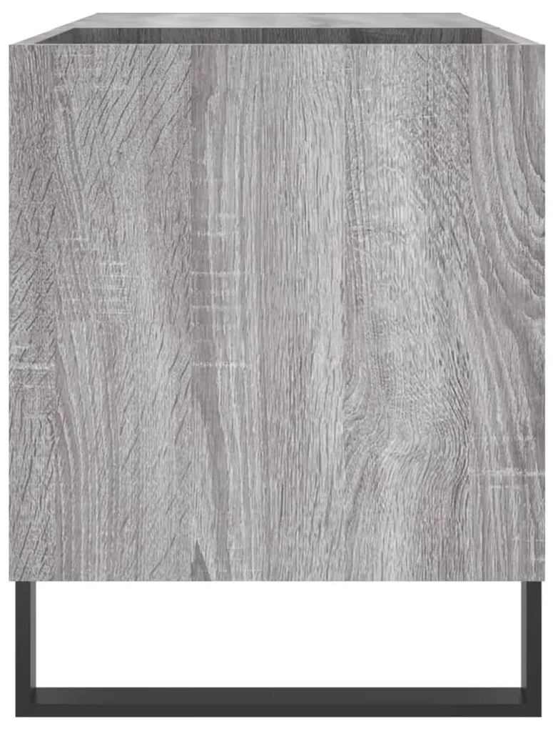 Armário p/ discos 85x38x48 cm derivados madeira cinzento sonoma