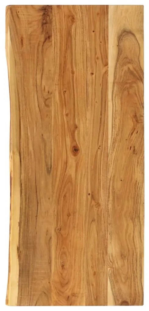 Tampo p/ móvel toucador WC 140x52x2,5 cm madeira acácia maciça