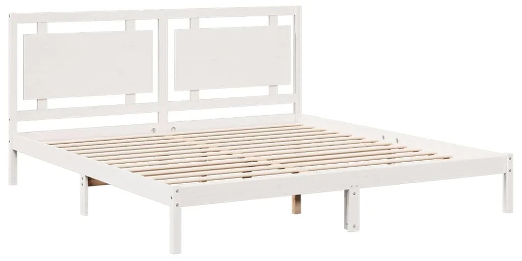 Cama extra longa sem colchão 200x220 cm madeira maciça