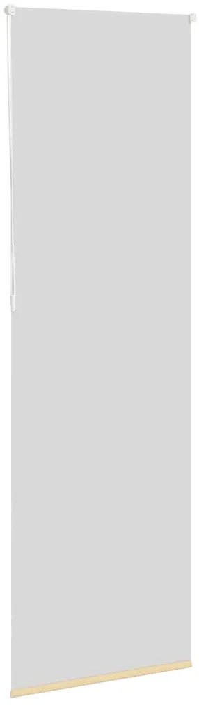 Persiana de enrolar 80x230 cm largura tecido 75,7 cm poliéster