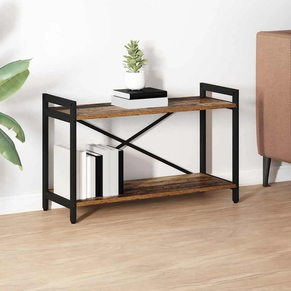 vidaXL Estante Madeira antiga 40 x 30 x 85 cm Madeira processada