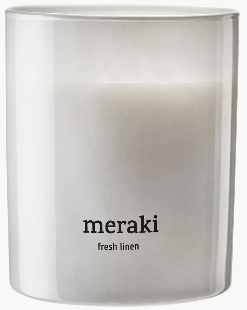 Vela perfumada Fresh Linen (jasmim & rosa)