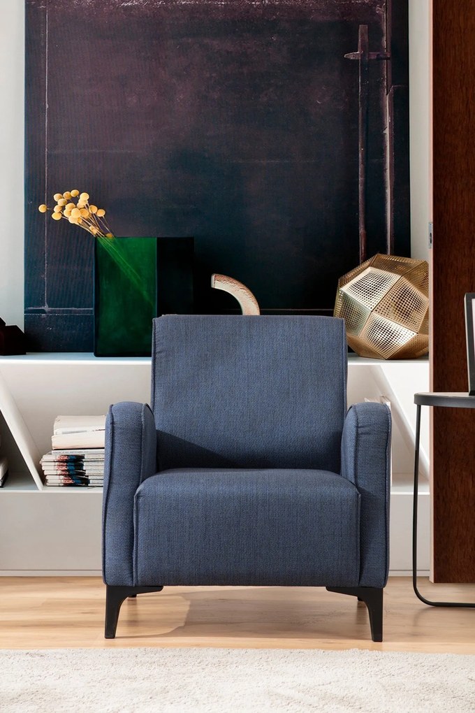 Cadeirão Petra – Azul – 78x87x78 cm