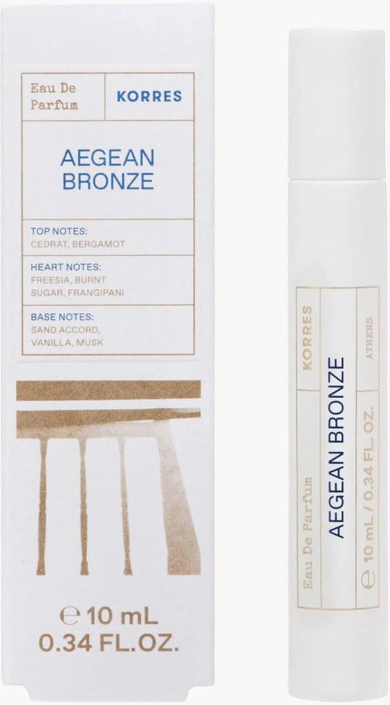 Eau de Parfum para mulher Aegean Bronze (cedro, frésia, acorde de areia)