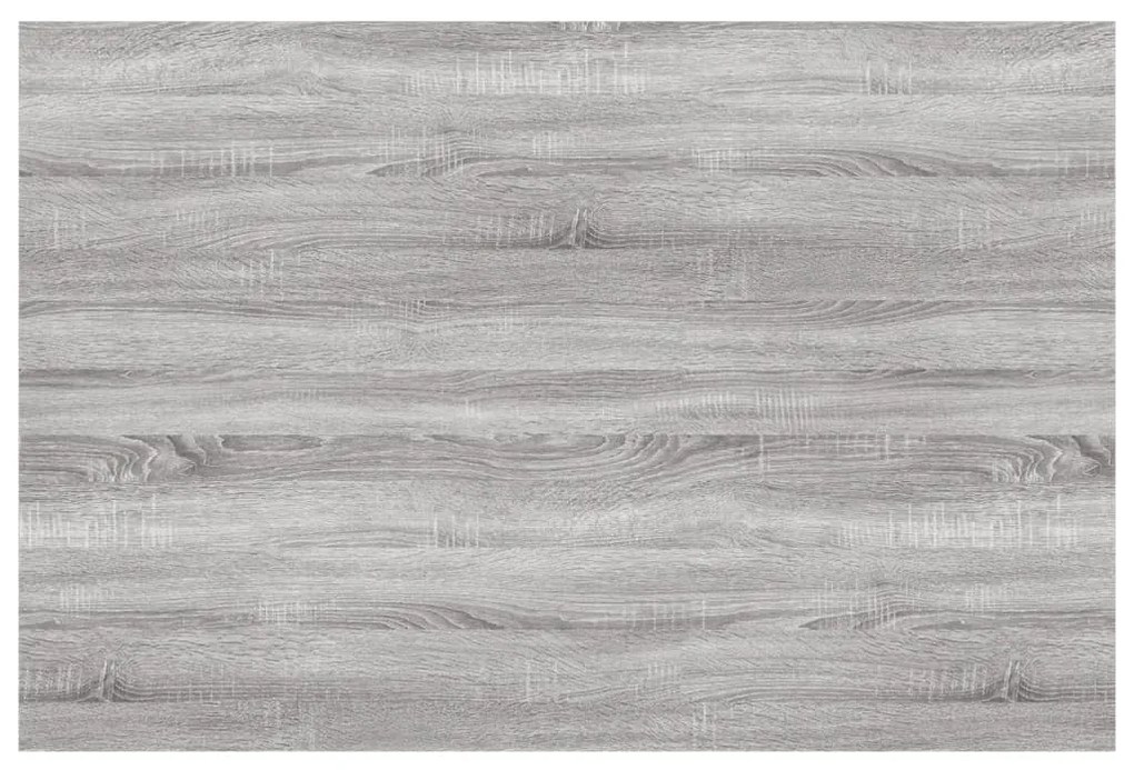 Prateleiras de parede 4pcs derivados de madeira cinzento sonoma