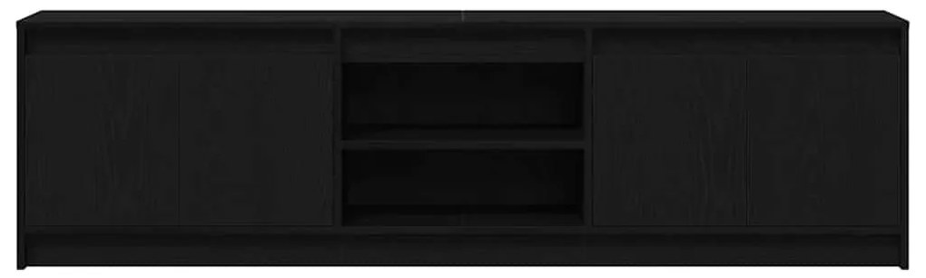 Gabinete para TV com luzes de tira LED com armazenamento com porta Pre