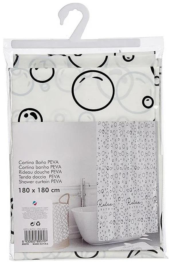 Cortina de Duche Relax Bath Plástico (180 x 180 cm)