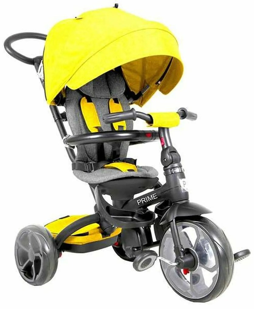 Triciclo New Prime Amarelo