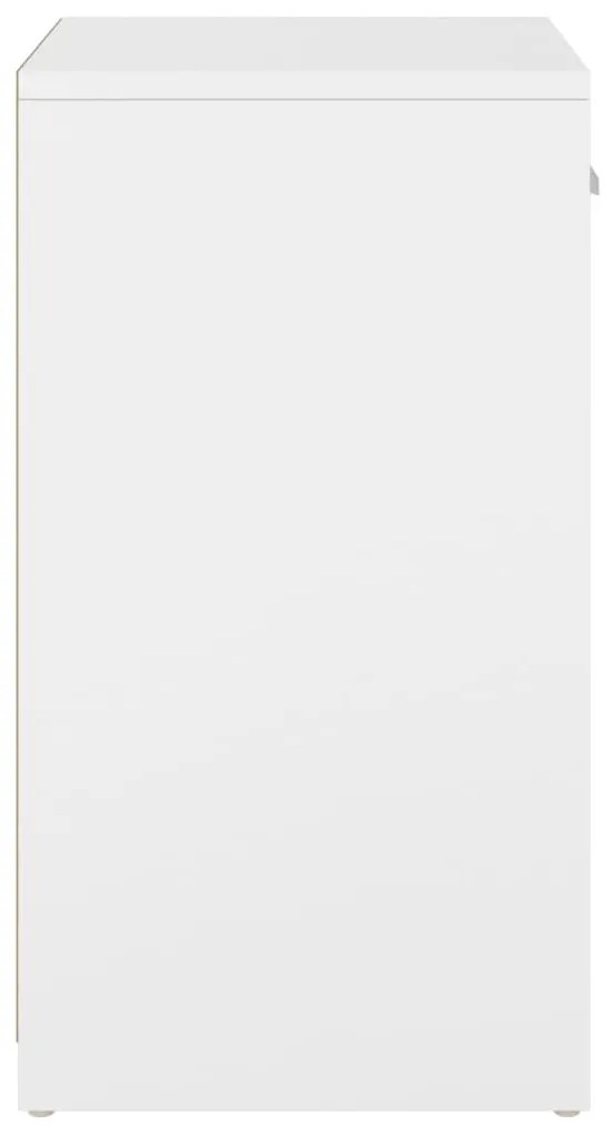 Banco sapateira 94,5x31x57 cm contraplacado branco/sonoma