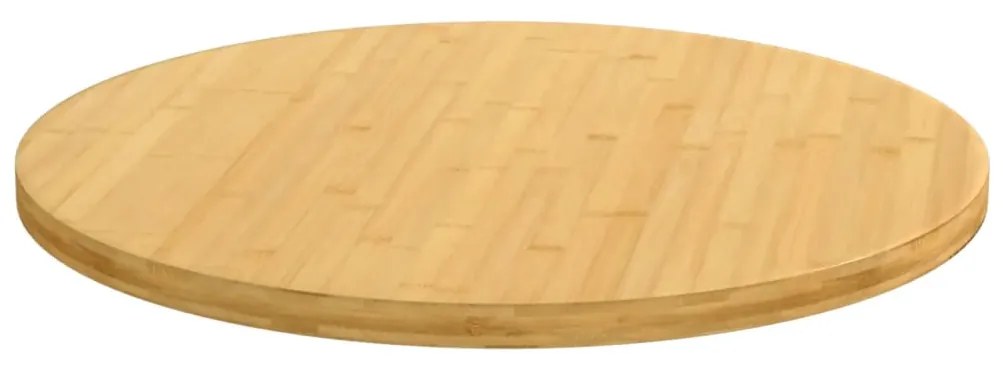 Tampo de mesa Ø90x2,5 cm bambu