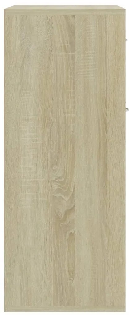 Aparador 60x30x75 cm contraplacado cor carvalho sonoma