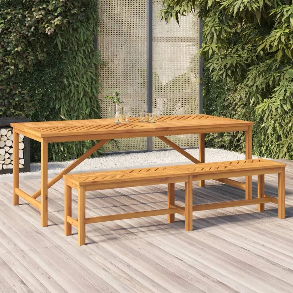 362239 vidaXL Banco de jardim 180 cm madeira de acácia maciça