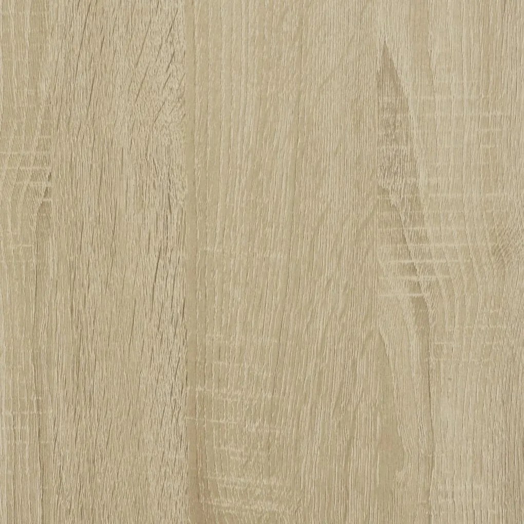 Mesa de centro 80x55x40 derivados de madeira carvalho sonoma