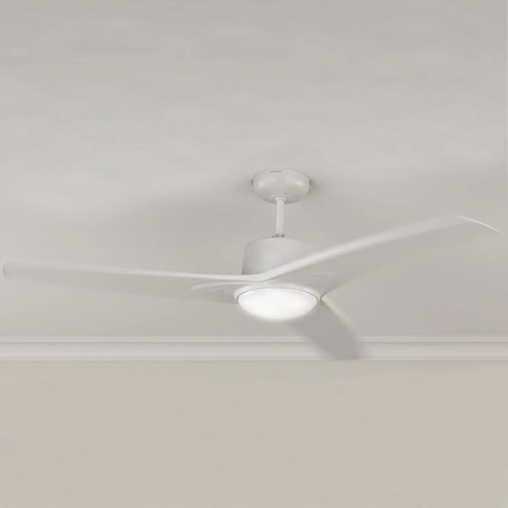 Ventoinha de teto EnergySilence Aero 550 52’’ com 3 pás, 60 W, candeeiro LED e função verão/inverno