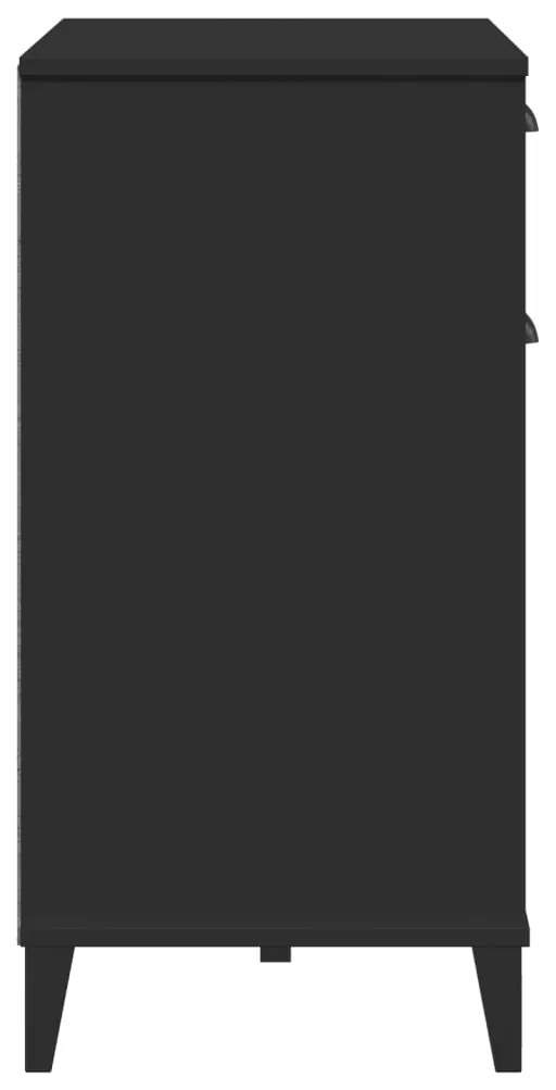 Aparador VIKEN 80x40x80 cm derivados de madeira preto