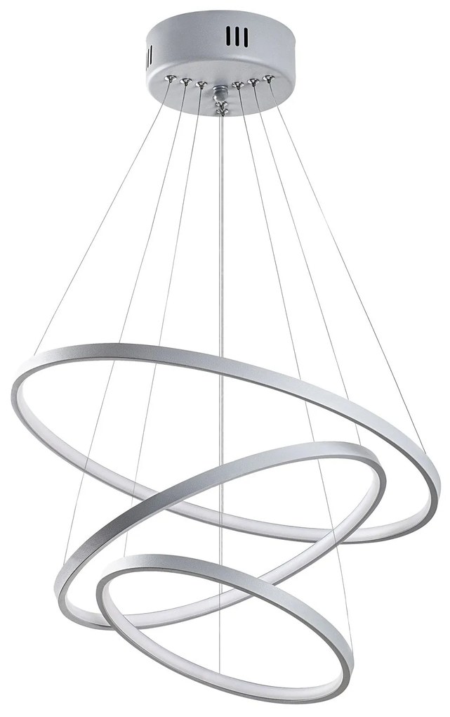 Chandelier Simit – Cinzento – 50x80x50 cm