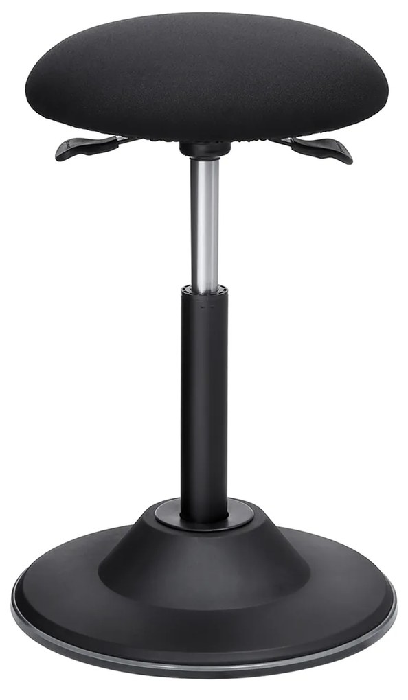 Banqueta de altura ajustável com assento ergonómico | SONGMICS | 41 x 41 x 70 cm | preto | OSC01BK.