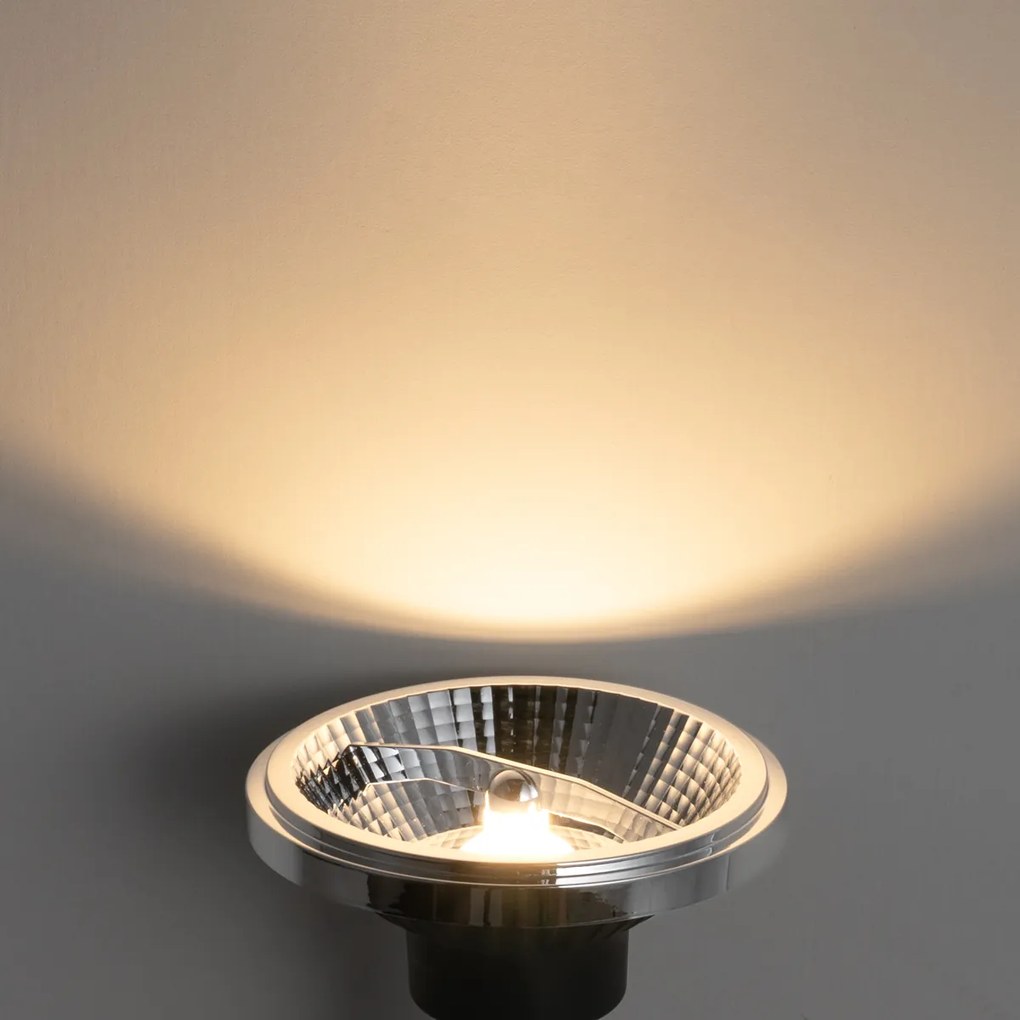 Conjunto de 5 Lâmpadas LED GU10 Reguláveis em 3 Passos 111mm 10.5W 770 lm 2700K