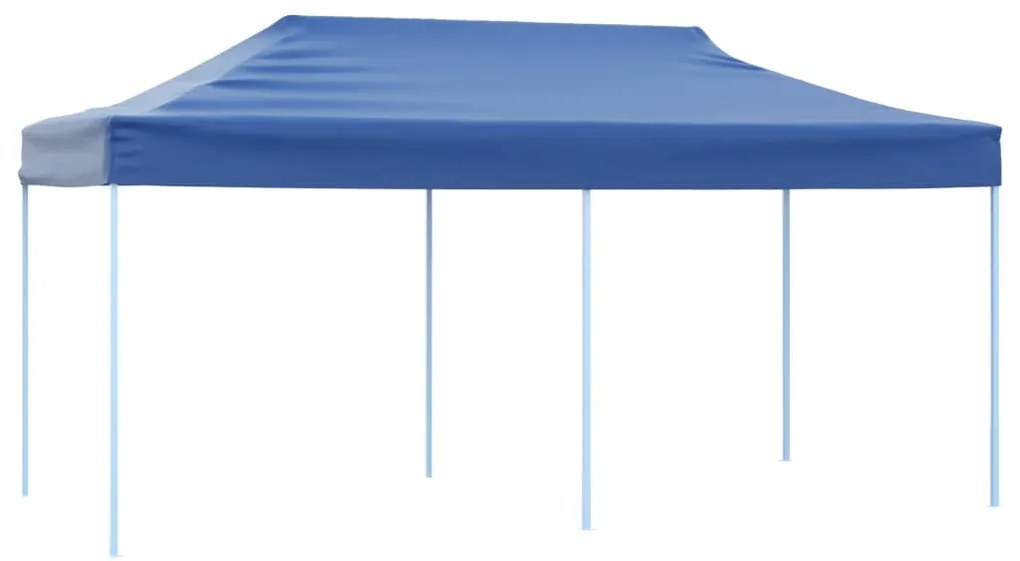 Tenda pop-up dobrável 3 x 6 m azul
