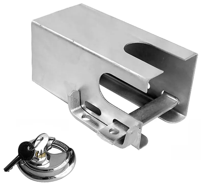 404025 ProPlus Fechadura de atrelagem com cadeado 110 x 110 mm 341325S