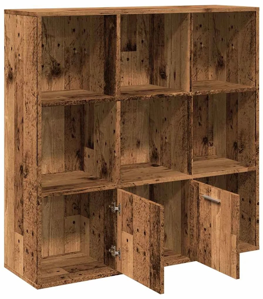 Estante 98x29x97,5 cm derivados de madeira madeira velha