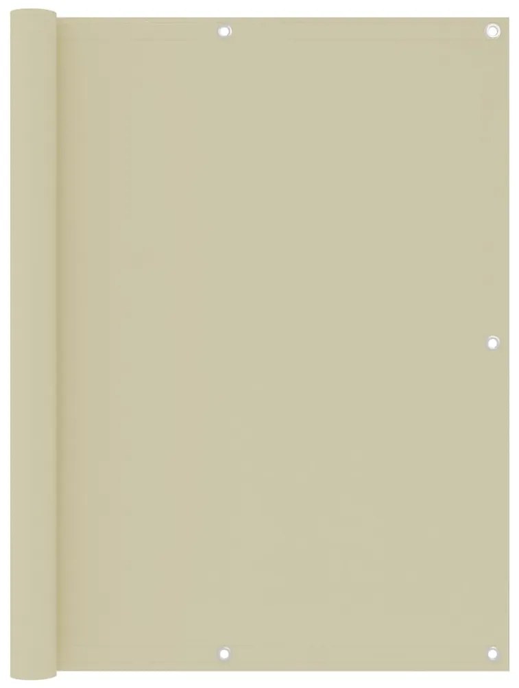 Tela de varanda 120x500 cm tecido Oxford creme